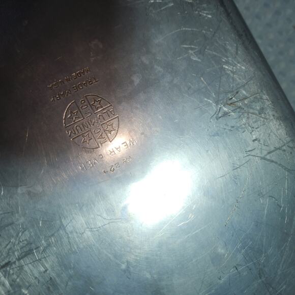 WEAREVER VINTAGE ALUMINUM TURKEY ROASTER 4 PIECE SET PANS - Picture 3 of 7